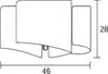 Plafoniera-moderna-Selene-Illuminazione-PAPIRO-0374-3-053-E27-LED-vetro-lampada-soffitto