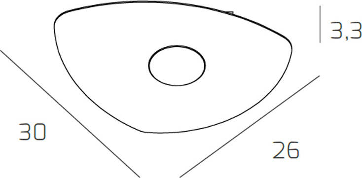 Plafoniera-Moderna-Shape-Metallo-Grigio-1-Luce-Gx53