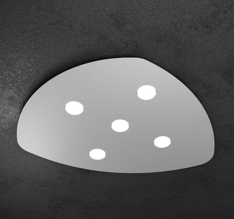 Plafoniera-Moderna-Shape-Metallo-Grigio-5-Luci-Gx53