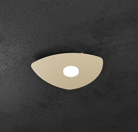 Plafoniera-Moderna-Shape-Metallo-Sabbia-1-Luce-Gx53