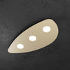 Plafoniera-Moderna-Shape-Metallo-Sabbia-3-Luci-Gx53