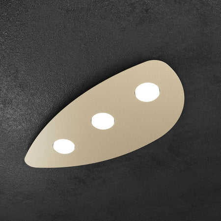 Plafoniera-Moderna-Shape-Metallo-Sabbia-3-Luci-Gx53