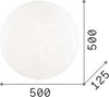 Plafoniera-Moderna-Simply-Vetro-Bianco-4-Luci-E27