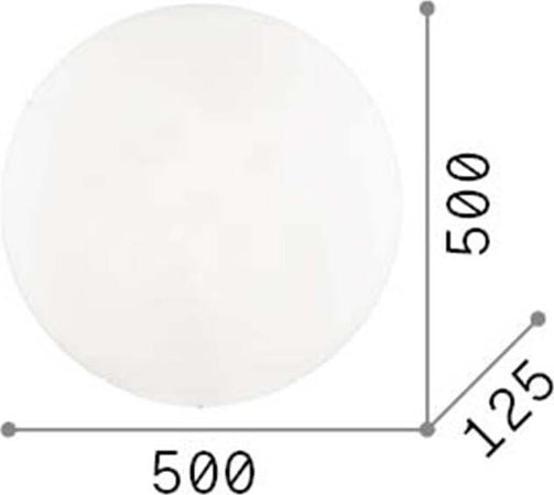 Plafoniera-Moderna-Simply-Vetro-Bianco-4-Luci-E27