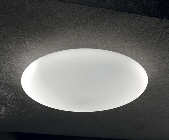 Plafoniera-Moderna-Smarties-Vetro-Bianco-3-Luci-E27-D50Cm