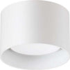 Plafoniera-Moderna-Spike-Metallo-Bianco-1-Luce-Gx53-9W-3000K-Luce-Calda