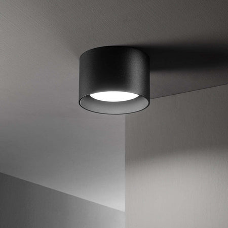 Plafoniera-Moderna-Spike-Metallo-Nero-1-Luce-Gx53-9W-3000K-Luce-Calda