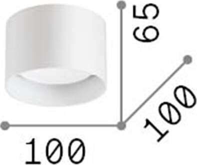 Plafoniera-Moderna-Spike-Metallo-Ottone-1-Luce-Gx53-9W-3000K-Luce-Calda