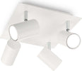 Plafoniera-Moderna-Spot-Metallo-Bianco-4-Luci-Gu10