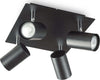 Plafoniera-Moderna-Spot-Metallo-Nero-4-Luci-Gu10