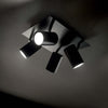 Plafoniera-Moderna-Spot-Metallo-Nero-4-Luci-Gu10