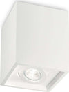 Plafoniera-Moderna-Square-Oak-Cemento---Gesso-Bianco-1-Luce-Gu10
