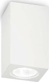 Plafoniera-Moderna-Square-Tower-Gesso-Bianco-1-Luce-Gu10