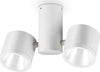 Plafoniera-Moderna-Sunglasses-Alluminio-Bianco-2-Luci-Led-14,5W-4000K