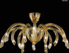 Plafoniera-moderna-Sylcom-PHOENIX-2032-14-G9-LED-vetro-Murano-lampada-soffitto
