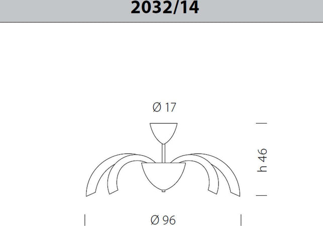 Plafoniera-moderna-Sylcom-PHOENIX-2032-14-G9-LED-vetro-Murano-lampada-soffitto