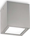 Plafoniera-Moderna-Techo-Alluminio-Grigio-1-Luce-Gu10-20W-Ip54