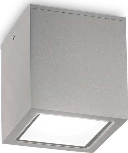 Plafoniera-Moderna-Techo-Alluminio-Grigio-1-Luce-Gu10-20W-Ip54