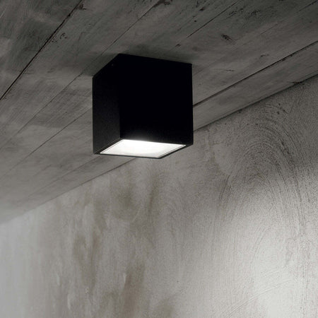 Plafoniera-Moderna-Techo-Metallo-Nero-1-Luce-Gu10-Small