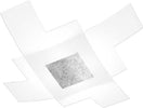 Plafoniera-Moderna-Tetris-Color-Met.-Foglia-Argento-Vetro-Bianco-4-Luci-E27-75Cm