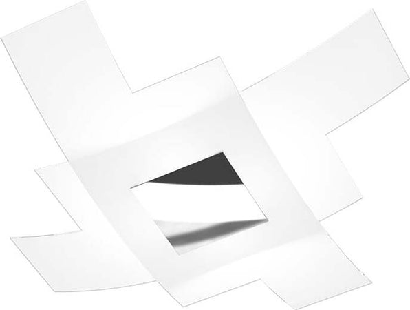 Plafoniera-Moderna-Tetris-Color-Metallo-Cromo-Vetro-Bianco-4-Luci-E27-75Cm