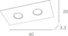 Plafoniera-moderna-Top-Light-AREA-1127-PL2-R-Gx53-LED-metallo-lampada-soffitto