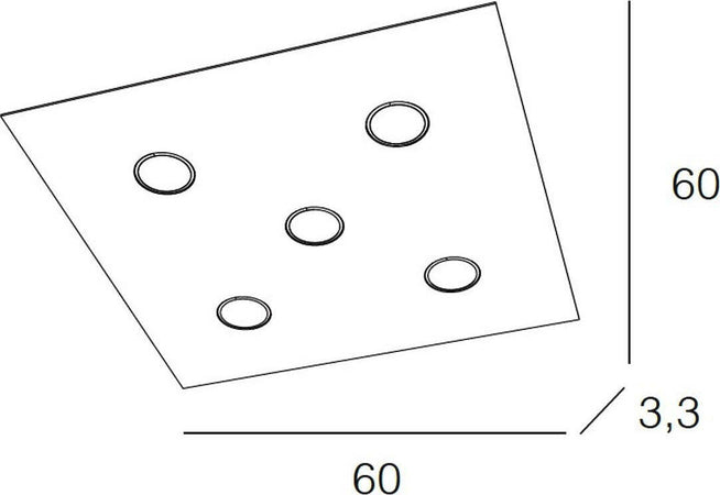 Plafoniera-moderna-Top-Light-AREA-1127-PL5-Gx53-LED-metallo-lampada-soffitto