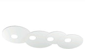 Plafoniera-moderna-Top-Light-CLOUD-1128-PL4-R-Gx53-LED-metallo-lampada-soffitto-parete