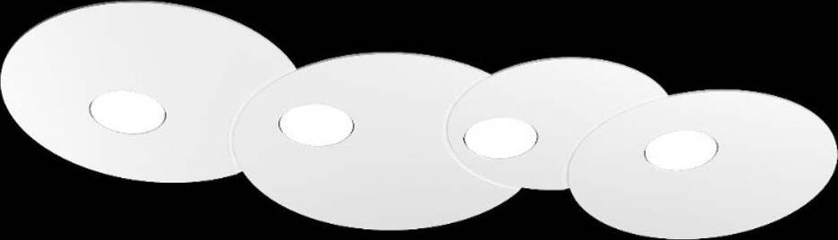 Plafoniera-moderna-Top-Light-CLOUD-1128-PL4-R-Gx53-LED-metallo-lampada-soffitto-parete