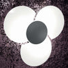 Plafoniera-moderna-Top-Light-CLOVER-1114-100-FA-FR-FO-SA-CR-GA-E27-LED-vetro-lampada-soffitto