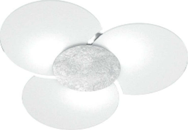 Plafoniera-moderna-Top-Light-CLOVER-1114-70-FA-FR-FO-SA-CR-GA-E27-LED-vetro-lampada-soffitto