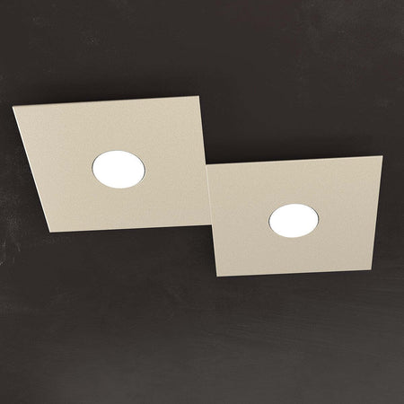 Plafoniera-moderna-Top-Light-ECCENTRIC-1156-2L-GX53-LED-metallo-lampada-parete-soffitto