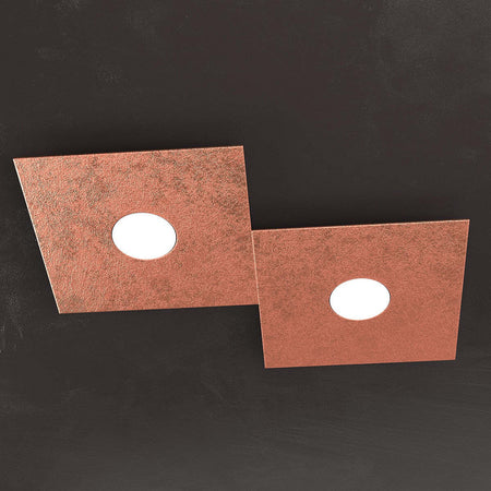 Plafoniera-moderna-Top-Light-ECCENTRIC-1156-2L-GX53-LED-metallo-lampada-parete-soffitto