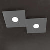 Plafoniera-moderna-Top-Light-ECCENTRIC-1156-2L-GX53-LED-metallo-lampada-parete-soffitto