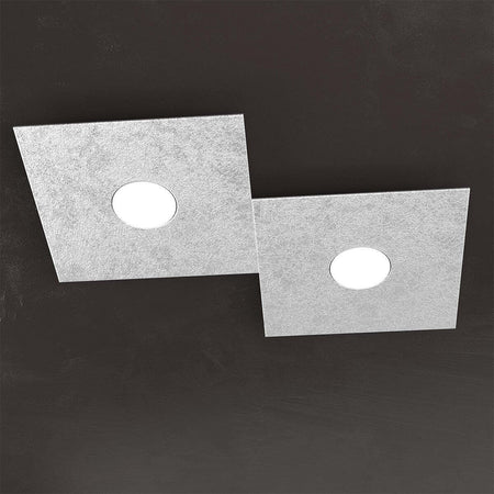 Plafoniera-moderna-Top-Light-ECCENTRIC-1156-2L-GX53-LED-metallo-lampada-parete-soffitto