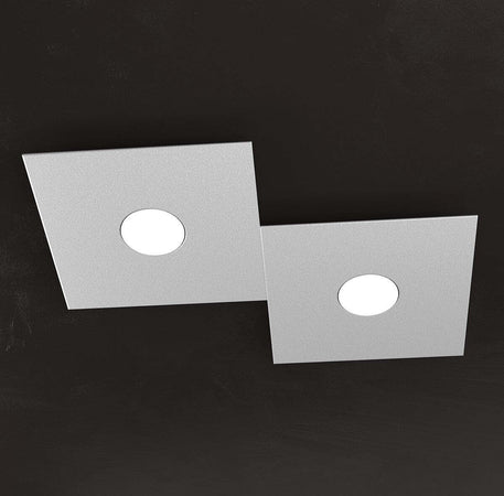 Plafoniera-moderna-Top-Light-ECCENTRIC-1156-2L-GX53-LED-metallo-lampada-parete-soffitto