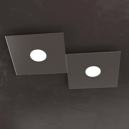 Plafoniera-moderna-Top-Light-ECCENTRIC-1156-2L-GX53-LED-metallo-lampada-parete-soffitto