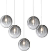 Plafoniera-moderna-Top-Light-ECLIPSE-1184-CR-S5-R-FU-G9-LED-vetro-lampada-soffitto