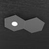 Plafoniera-moderna-Top-light-HEXAGON-1142-1L1D-GX53-LED-metallo-lampada-parete-soffitto