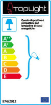 Plafoniera-moderna-Top-Light-HEXAGON-1142-3L-A1-GX53-LED-metallo-lampada-parete-soffitto