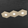 Plafoniera-moderna-Top-Light-HEXAGON-1142-3L-A1-GX53-LED-metallo-lampada-parete-soffitto