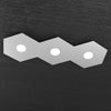 Plafoniera-moderna-Top-Light-HEXAGON-1142-3L-A1-GX53-LED-metallo-lampada-parete-soffitto