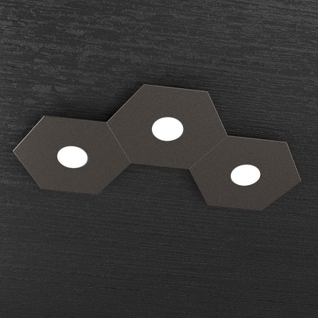 Plafoniera-moderna-Top-Light-HEXAGON-1142-3L-A2-GX53-LED-metallo-lampada-parete-soffitto