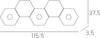 Plafoniera-moderna-Top-Light-HEXAGON-1142-3L2D-A2-GX53-LED-metallo-lampada-parete-soffitto