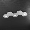 Plafoniera-moderna-Top-Light-HEXAGON-1142-3L2D-A2-GX53-LED-metallo-lampada-parete-soffitto