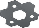 Plafoniera-moderna-Top-Light-HEXAGON-1142-3L3D-A2-GX53-LED-metallo-lampada-parete-soffitto