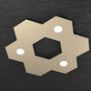 Plafoniera-moderna-Top-Light-HEXAGON-1142-3L3D-A2-GX53-LED-metallo-lampada-parete-soffitto