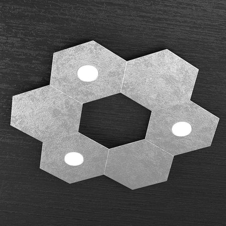 Plafoniera-moderna-Top-Light-HEXAGON-1142-3L3D-A2-GX53-LED-metallo-lampada-parete-soffitto