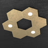 Plafoniera-moderna-Top-Light-HEXAGON-1142-3L3D-A2-GX53-LED-metallo-lampada-parete-soffitto