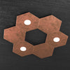 Plafoniera-moderna-Top-Light-HEXAGON-1142-3L3D-A2-GX53-LED-metallo-lampada-parete-soffitto